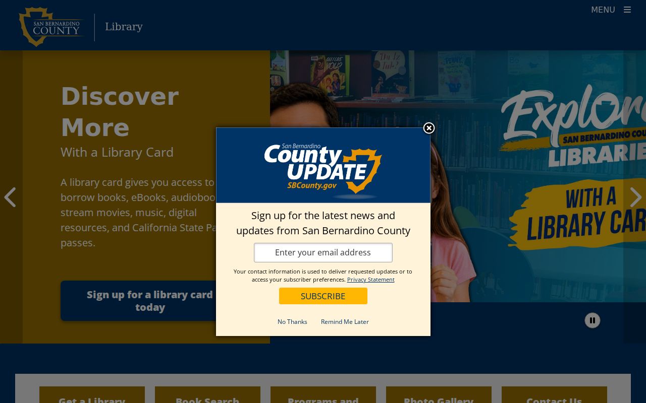 Yucca Valley city directory research at the county library