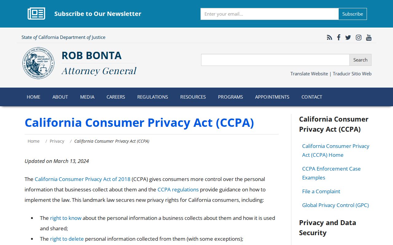 Yucca Valley neighbors California privacy rights